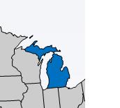 Michigan 2012 Presidential Election Results State Map