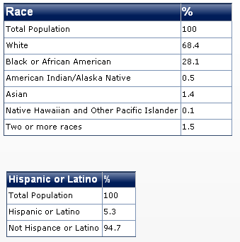 2011 southcarolina race diversity