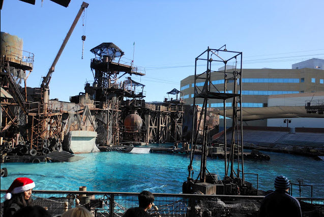 universal studios hollywood water world live show